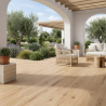 Carrelage sol extérieur effet bois Copernicia hêtre R10 30x120 cm
