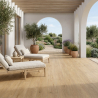Carrelage sol extérieur effet bois Copernicia chêne R10 30x120 cm