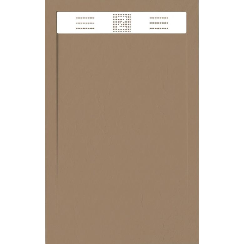 Receveur Pure terracotta Ardoise relief antidérapant