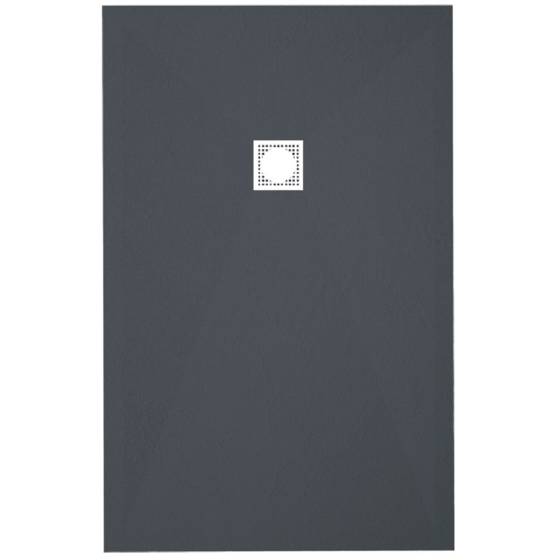 Receveur Costa anthracite Ardoise relief antidérapant