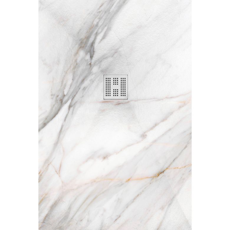 Receveur Marbre carrare or Ardoise relief antidérapant 