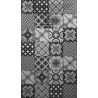 Receveur carreaux ciment BW extraplat