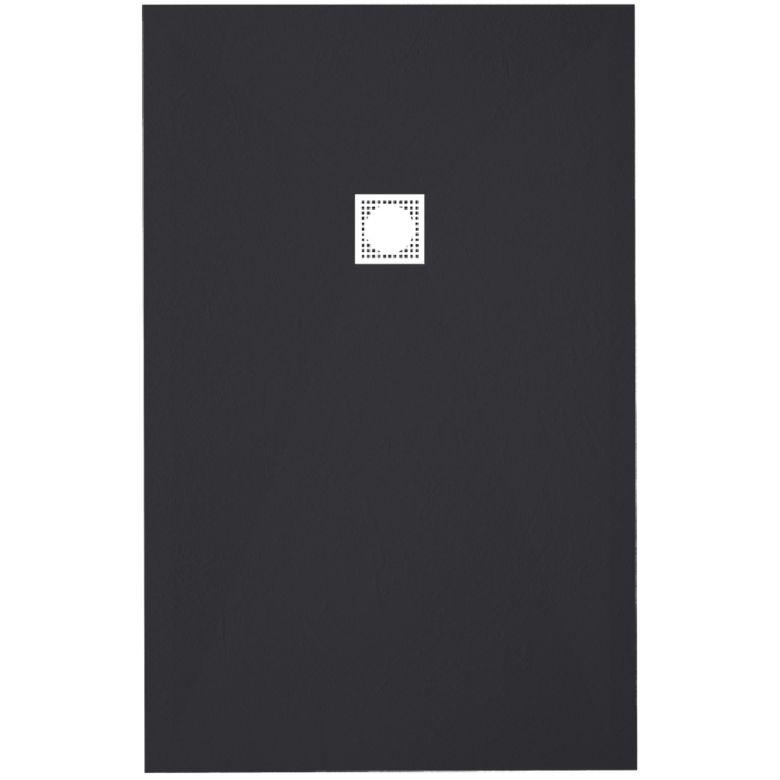 Receveur Costa Noir Ardoise relief antidérapant