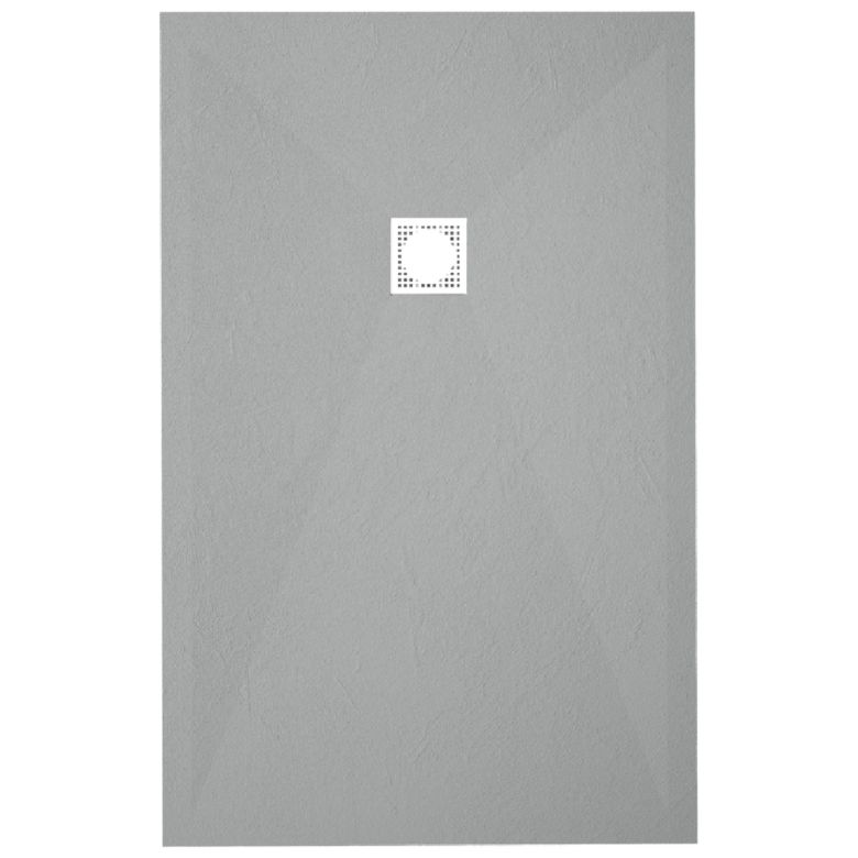 Receveur Costa gris Ardoise relief antidérapant