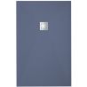 Receveur Costa Bleu Ardoise relief antidérapant