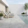 Carrelage sol extérieur moderne Black Moon Lime R11 60*60 cm
