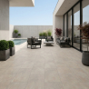 Carrelage sol extérieur Moderne Inédit sable R11 60x120 cm