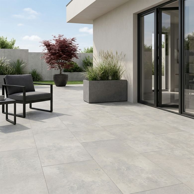 Carrelage sol extérieur Moderne Inédit perle R11 30x60 cm