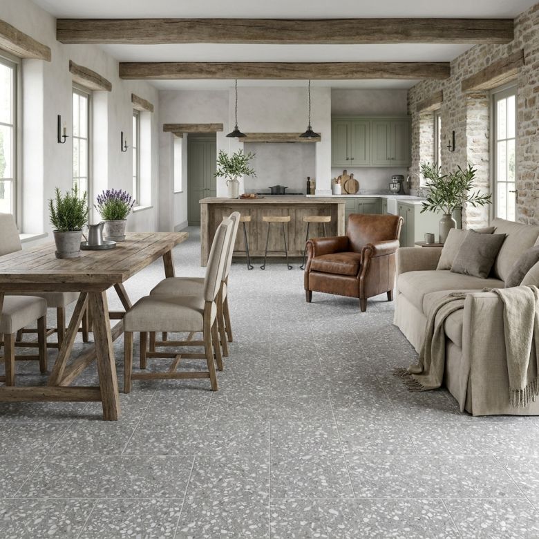 Carrelage sol effet terrazzo Balcone murano 60x120 cm