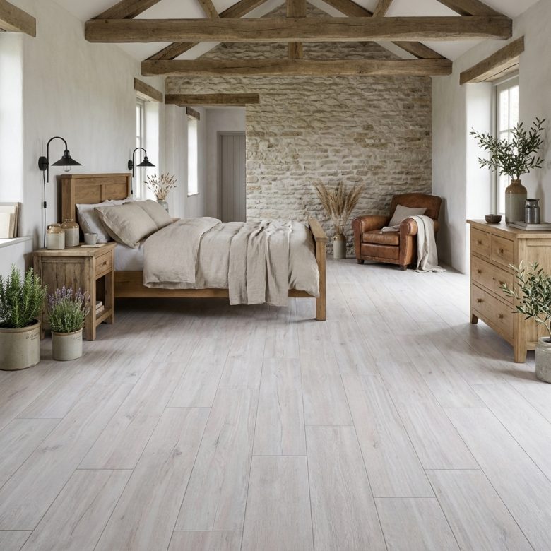 Carrelage sol imitation parquet Elégance gris 23x120 cm