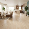 Carrelage sol imitation parquet Elégance beige clair 23x120 cm