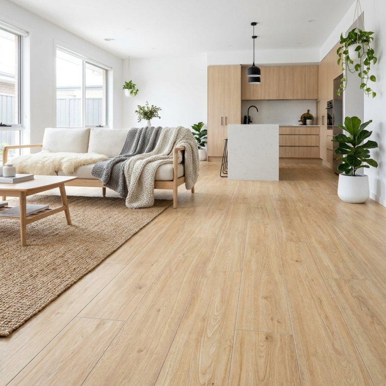 Carrelage sol imitation parquet Elégance miel 23x120 cm
