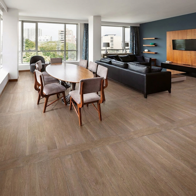 Carrelage sol imitation parquet Maupiti castagno 30x120 cm