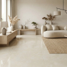 Carrelage sol poli effet marbre Concept crema 120*120 cm