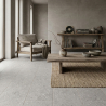 Carrelage sol effet pierre Laconi gris 30x60 cm