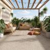 Carrelage sol extérieur effet pierre Laconi sable R11 60x60 cm