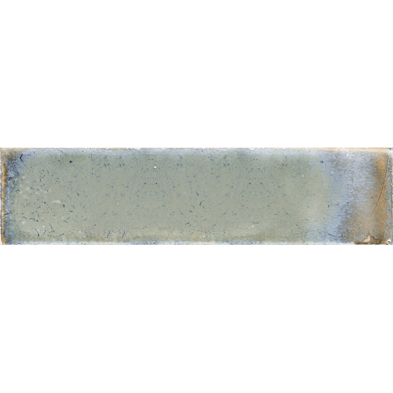 Carrelage mur effet zellige Rabat Vert de bleu Brillo 6×24,6 cm