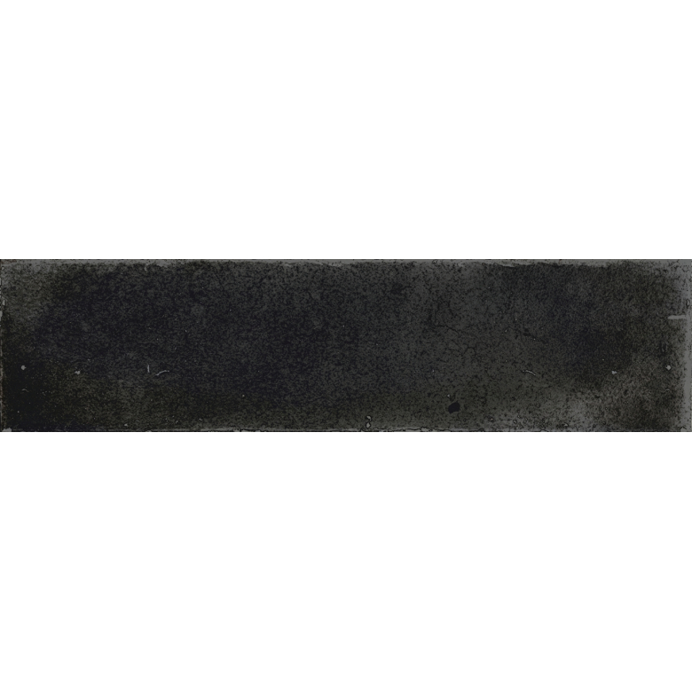 Carrelage mur effet zellige Rabat Anthracite Brillo 6×24,6 cm