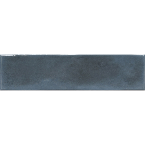 Carrelage mur effet zellige Scénario bleu marine 7,5x30 cm