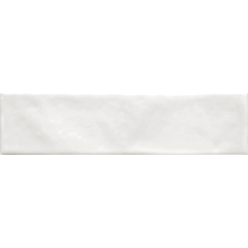 Carrelage mur effet zellige Scénario blanc neige 7,5x30 cm