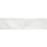 Carrelage mur effet zellige Scénario blanc neige 7,5x30 cm