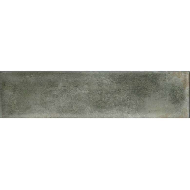 Carrelage mur effet zellige Safi vert foncé 7,5x30 cm