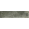 Carrelage mur effet zellige Safi vert foncé 7,5x30 cm