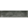Carrelage mur effet zellige Safi vert foncé 7,5x30 cm