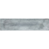 Carrelage mur effet zellige Safi gris bleuté 7,5x30 cm