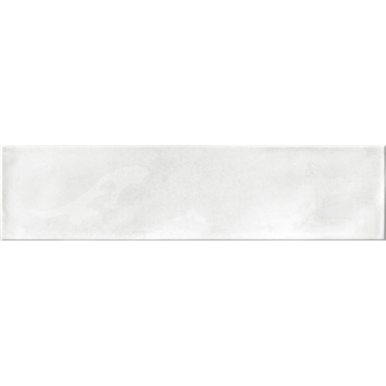 Carrelage mur effet zellige Safi blanc nacré 7,5x30 cm