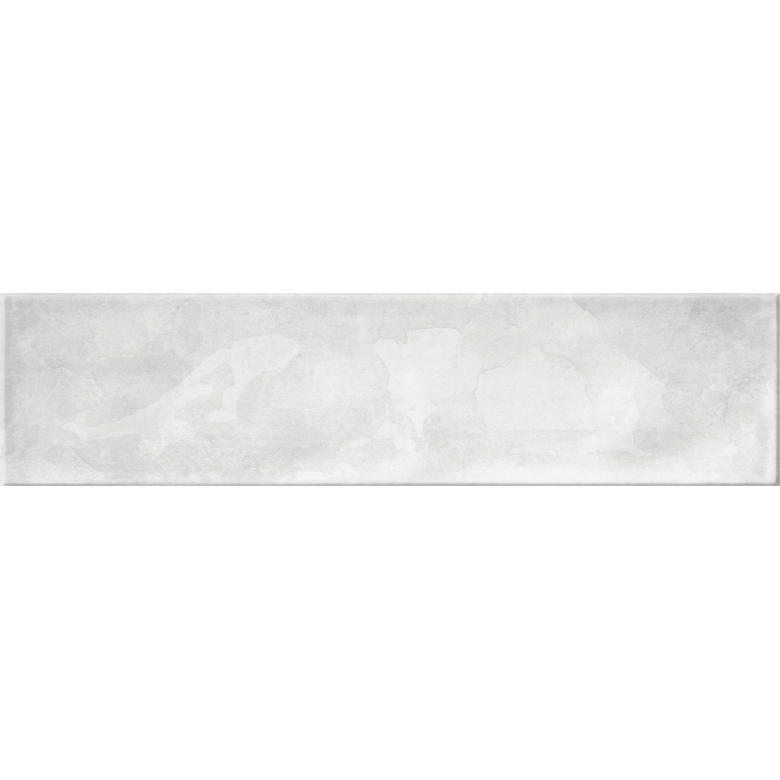 Carrelage mur effet zellige Safi blanc nacré 7,5x30 cm