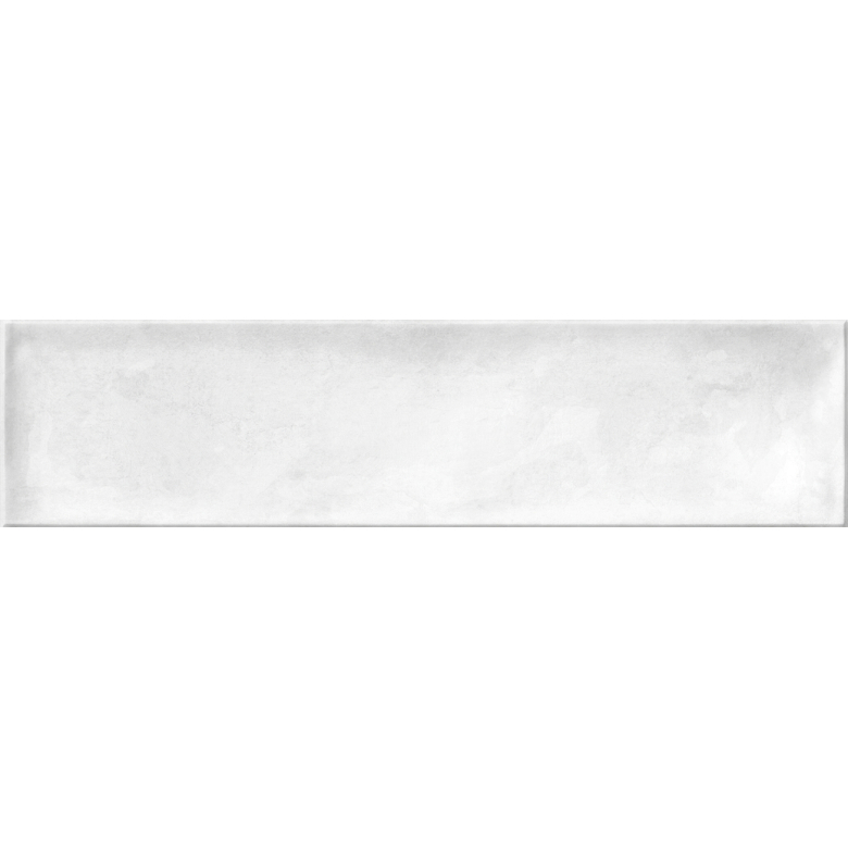 Carrelage mur effet zellige Safi blanc nacré 7,5x30 cm