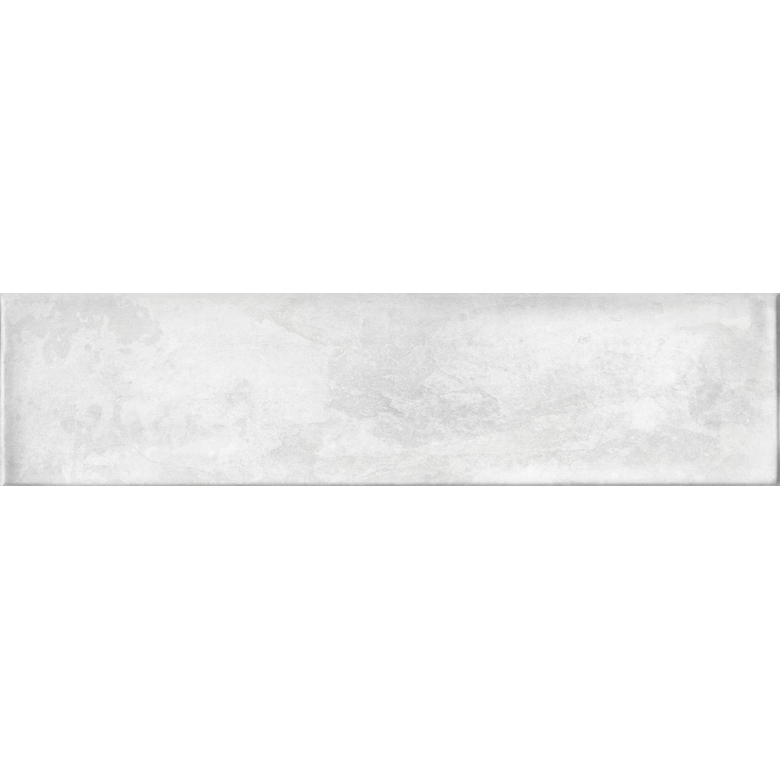 Carrelage mur effet zellige Safi blanc nacré 7,5x30 cm