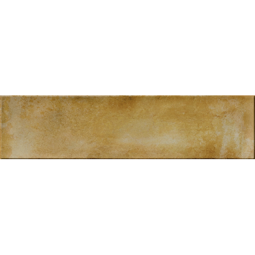 Carrelage mur effet zellige Safi ocre 7,5x30 cm
