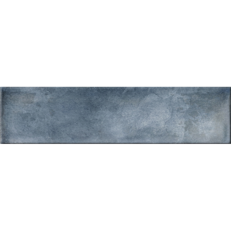 Carrelage mur effet zellige Safi bleu nuit 7,5x30 cm