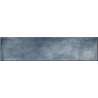 Carrelage mur effet zellige Safi bleu nuit 7,5x30 cm