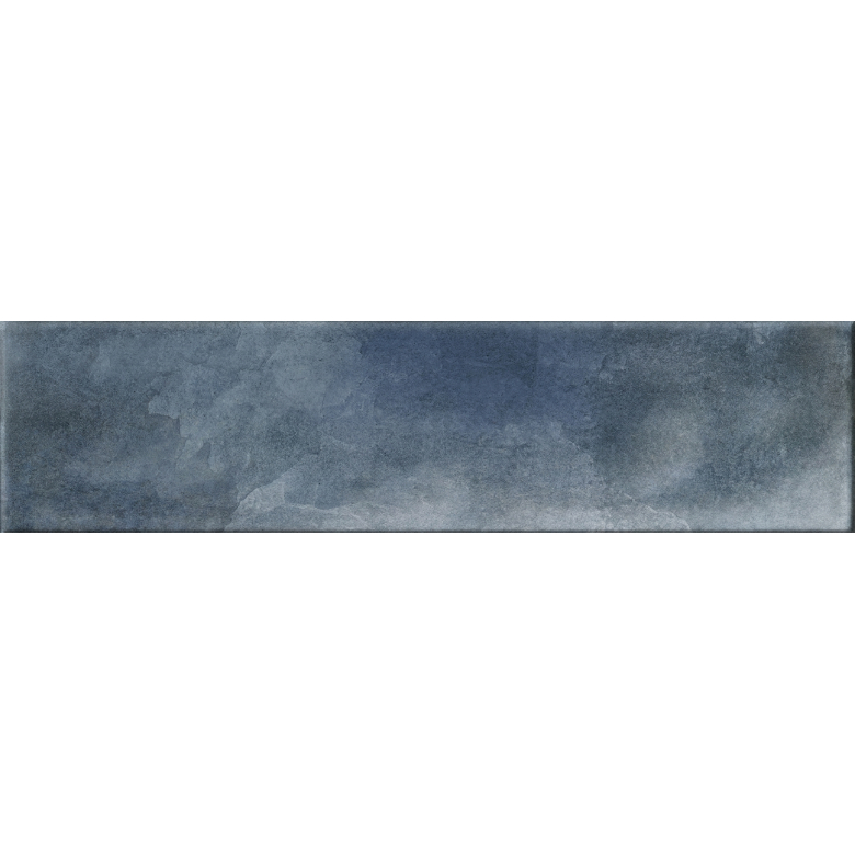 Carrelage mur effet zellige Safi bleu nuit 7,5x30 cm