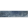 Carrelage mur effet zellige Safi bleu nuit 7,5x30 cm