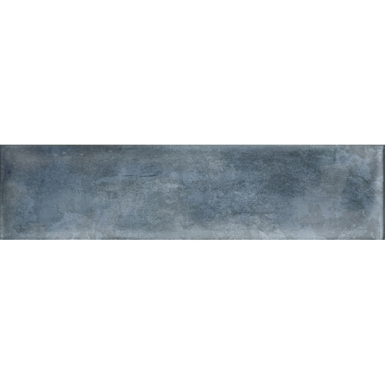 Carrelage mur effet zellige Safi bleu nuit 7,5x30 cm