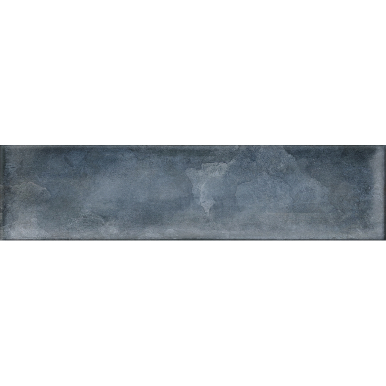 Carrelage mur effet zellige Safi bleu nuit 7,5x30 cm
