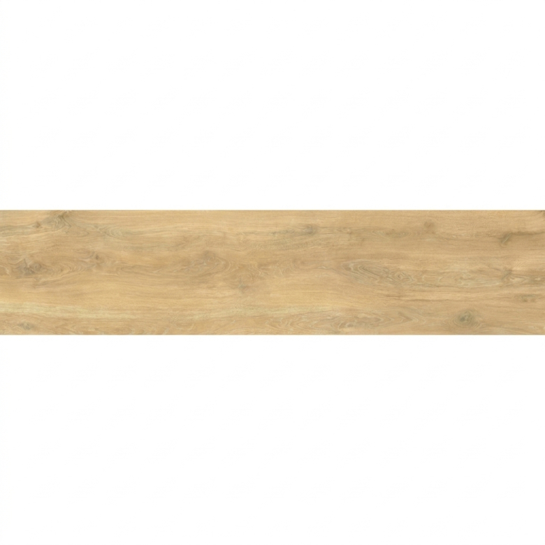 Carrelage sol extérieur effet bois Kornati miel R11 20x120 cm