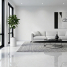 Carrelage sol poli effet marbre Hight perla 120*120 cm