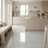 Carrelage sol poli effet marbre Hight gris 60*120 cm