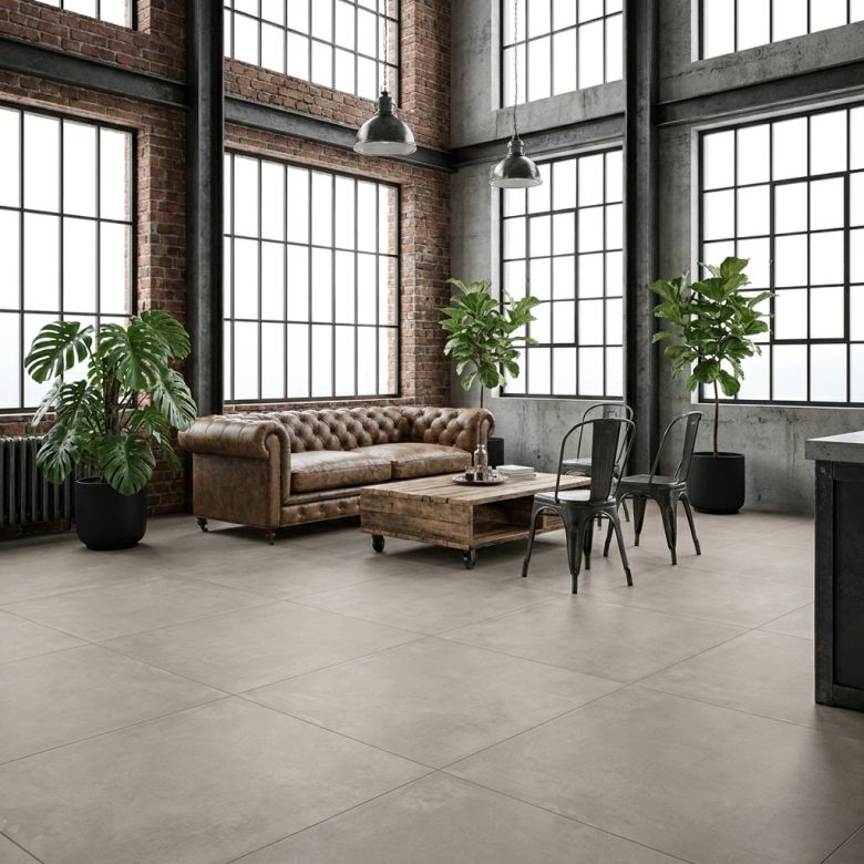Carrelage sol moderne Prestige tortora 6060 cm