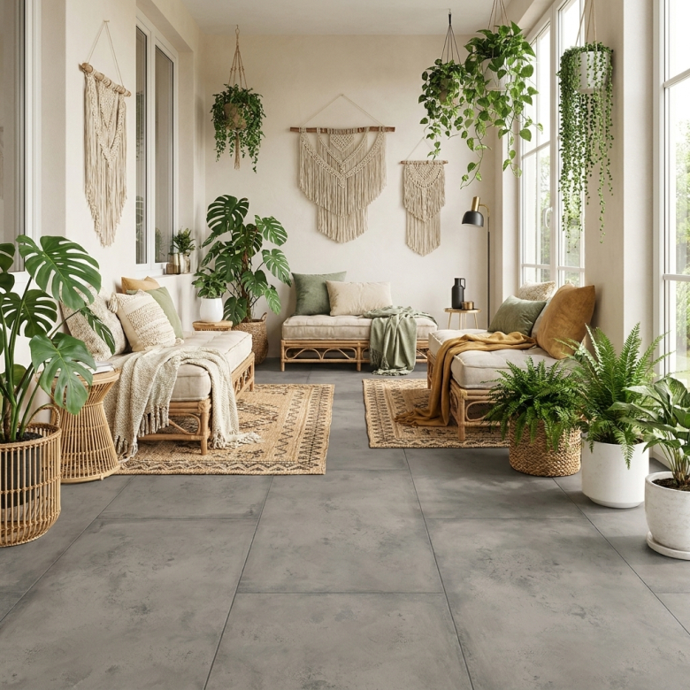 Carrelage sol moderne dock gray 60x120 cm