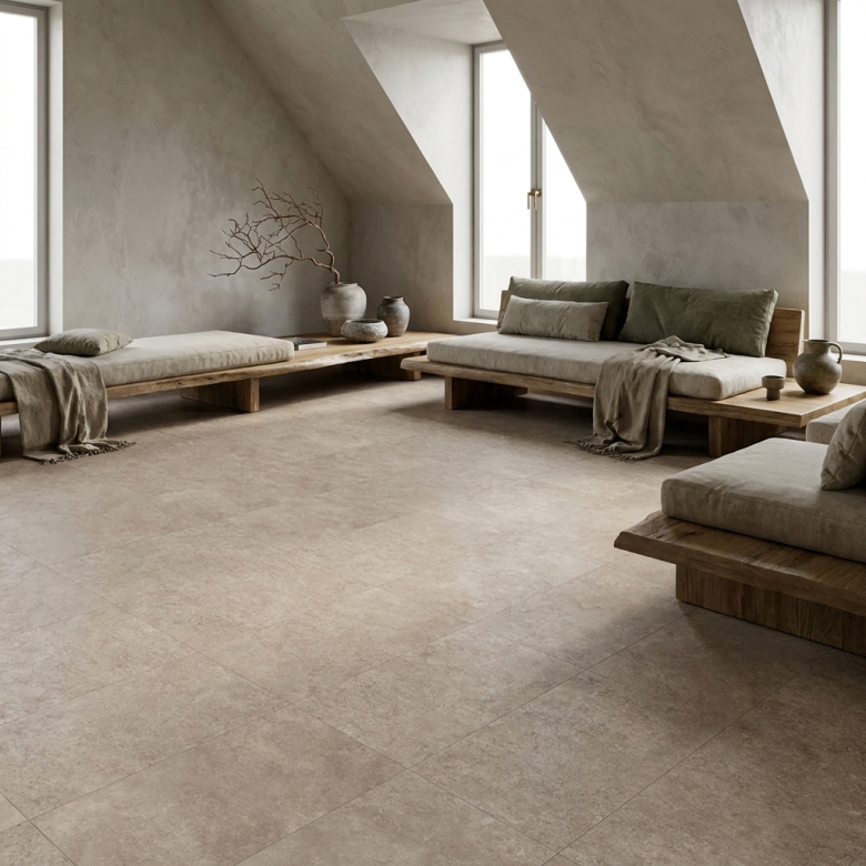 Carrelage sol effet pierre Ellora naturel 30*60 cm