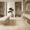 Carrelage sol effet pierre Charme ivoire 59,2*59,2 cm