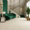 Carrelage sol effet pierre perle cream 90x90 cm