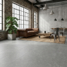 Carrelage sol effet pierre Suwon gris 60x120 cm