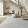 Carrelage sol effet pierre Opale gris 60x60 cm